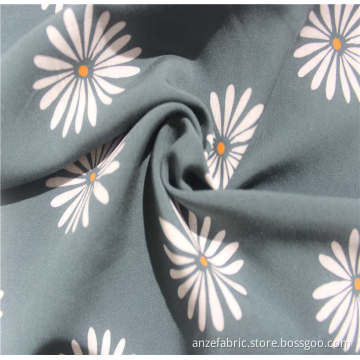 hotsale discharge printed 100%rayon poplin printed fabric